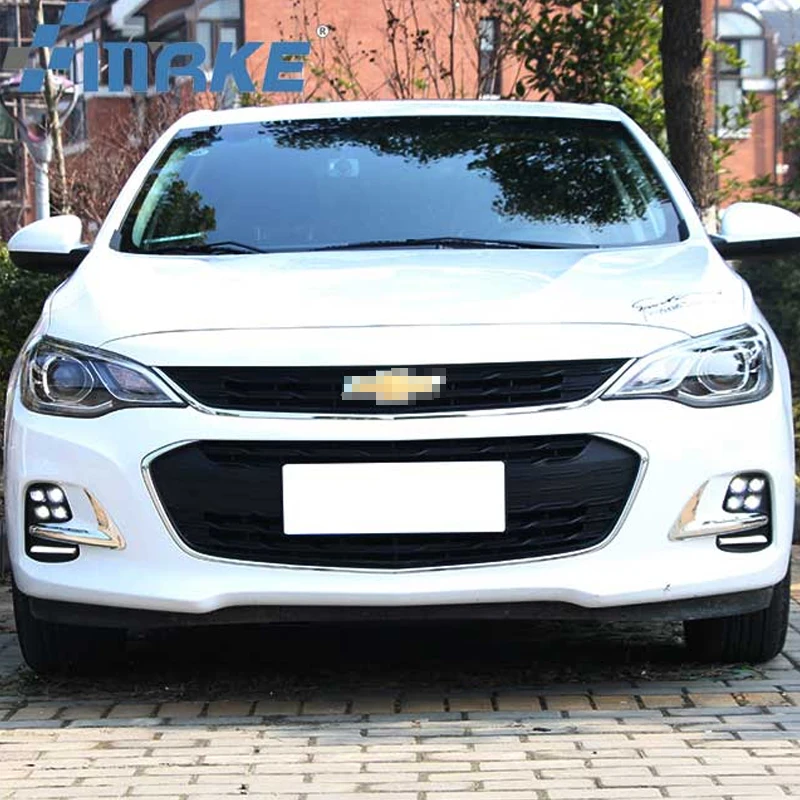

LED DRL For Chevrolet Cavalier 2016-2019 daytime running lights led car Fog Lights Cover headlight Turn Signal car Auto lights