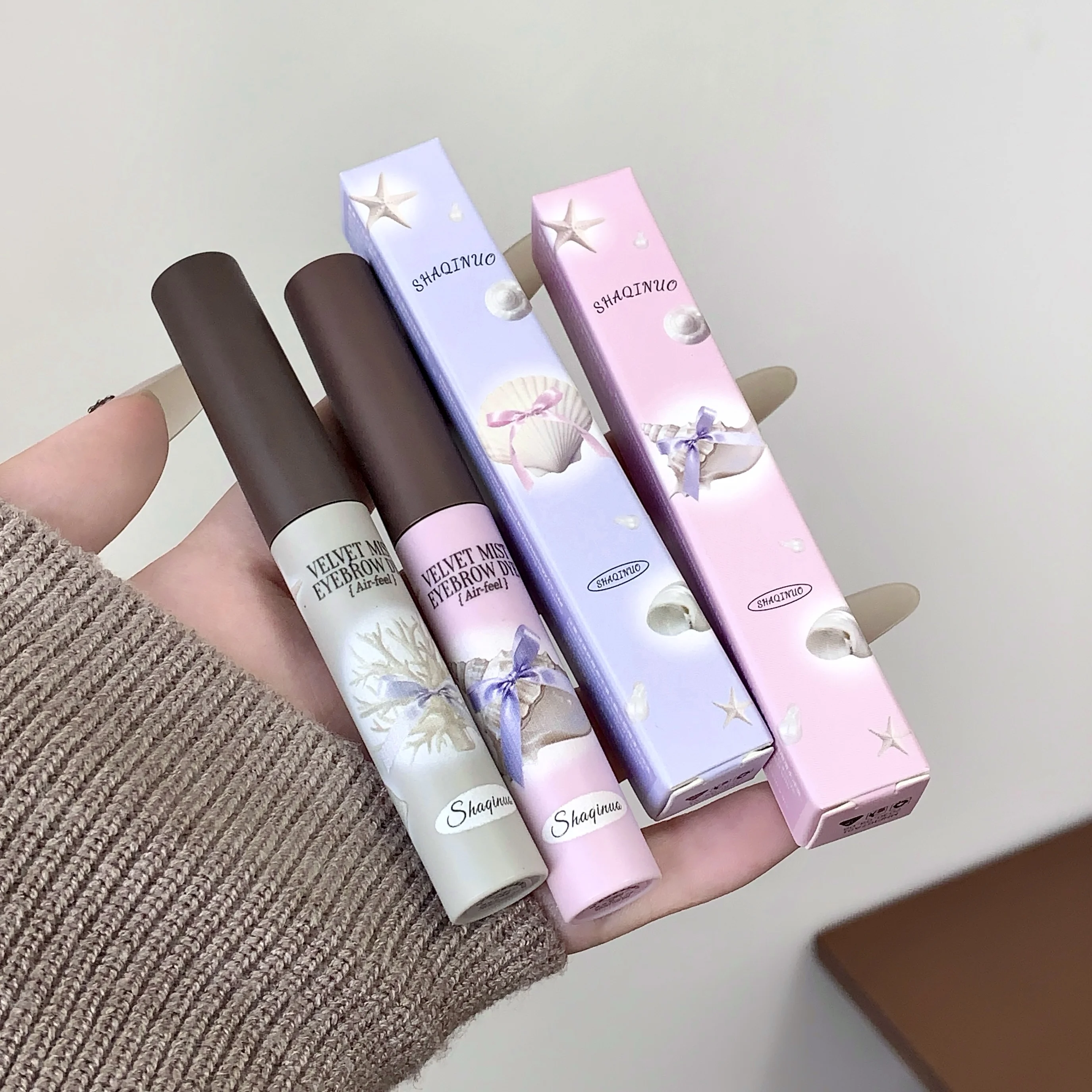 لطيف الطبيعية ضباب الحاجب محسن صبغ هلام تينت ماسكارا SHAQINUO طويلة الأمد سريعة الجافة الصباغة الحاجب الوشم تينت الحاجب ماكياج