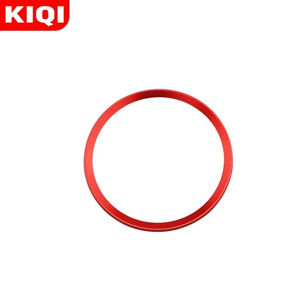 3D Aluminium Trim Car Steering Wheel Cover Logo Ring Sticker Fit for Audi A1 A3 A4 A5 A6 A7 Q3 Q5 S3 S5 S7 TT Auto Accessories
