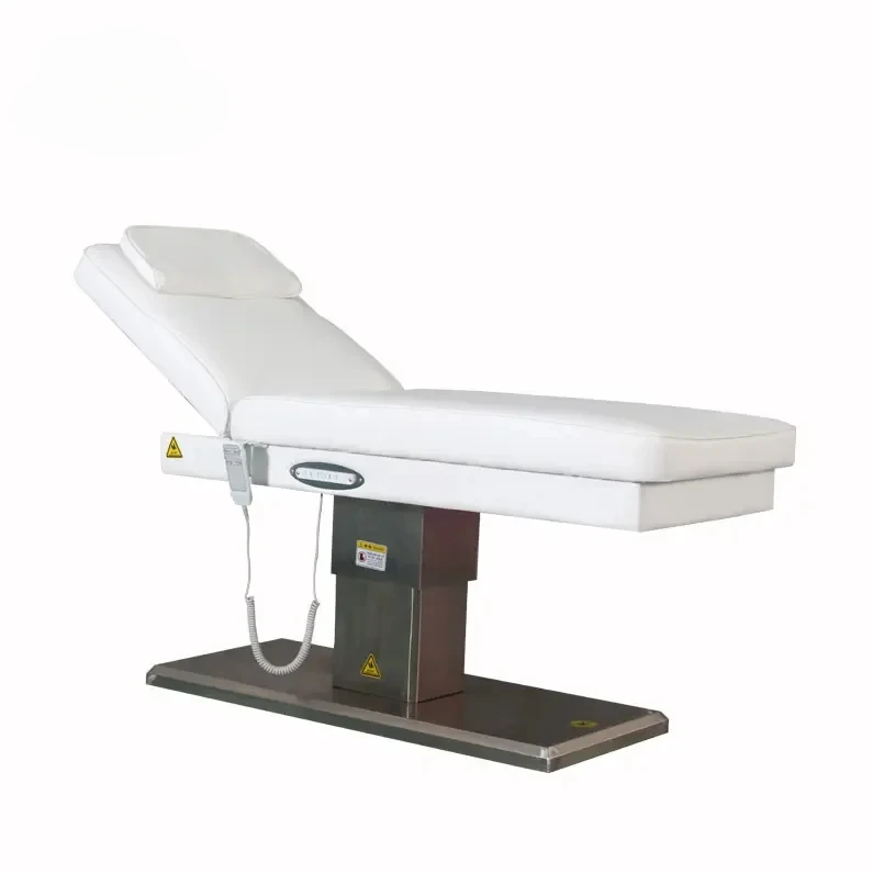 

Luxury Electric Massage Bed with Stainless Stand