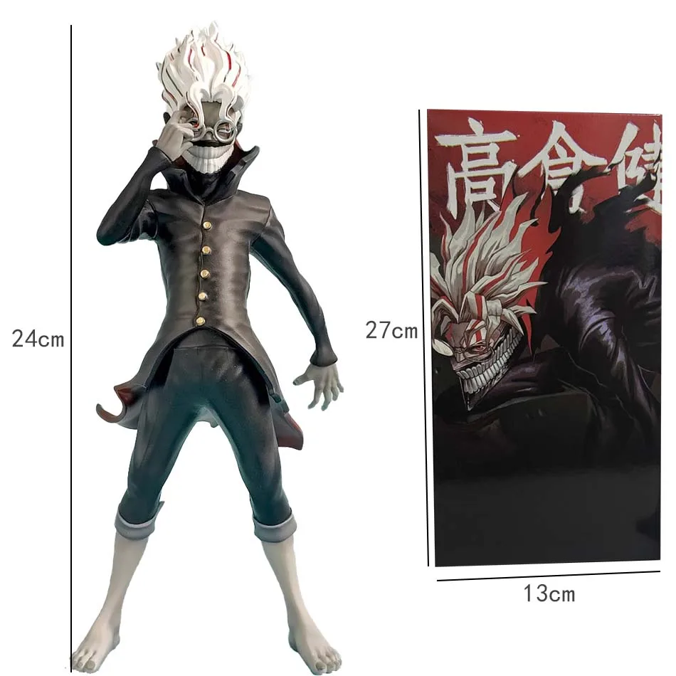 24cm Dandadan Ken Takakura figura de Anime Okarun figura de acción Takakura Ken/Momo Ayase estatuilla muñeca coleccionable en miniatura juguetes regalos