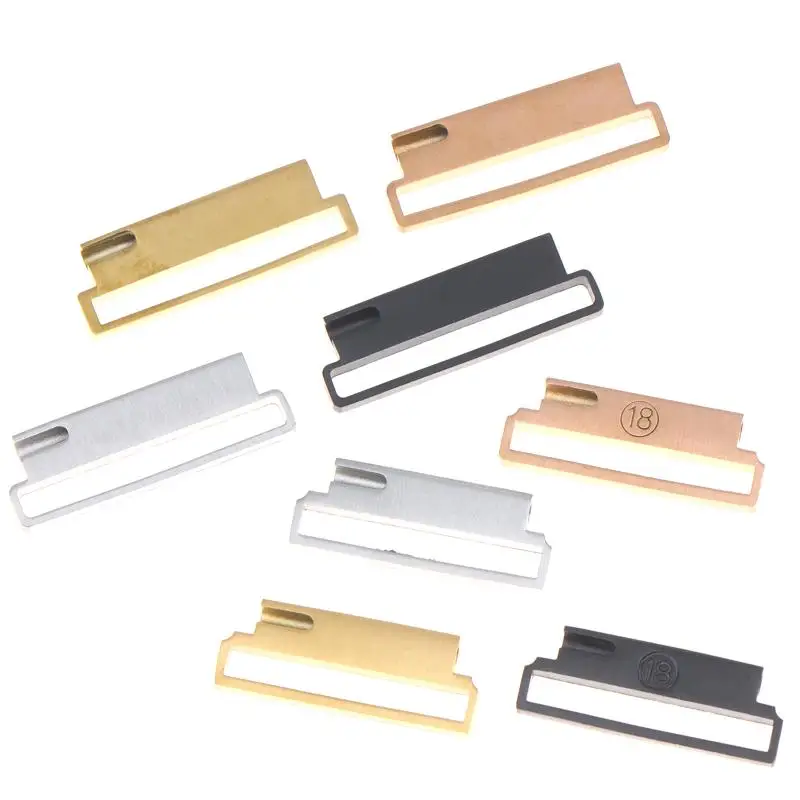 Quick Release Watch Connector Metal Adapter Smooth Edge 18/20/22/24mm Flat Interface for Comfortable All Day Wear