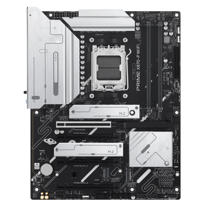Newly Released PRIME X870-P WIFI AM5 Desktop Gaming Motherboard Supports AMD 9000 CPU DDR5 Memory Double Channel ATX Form Factor