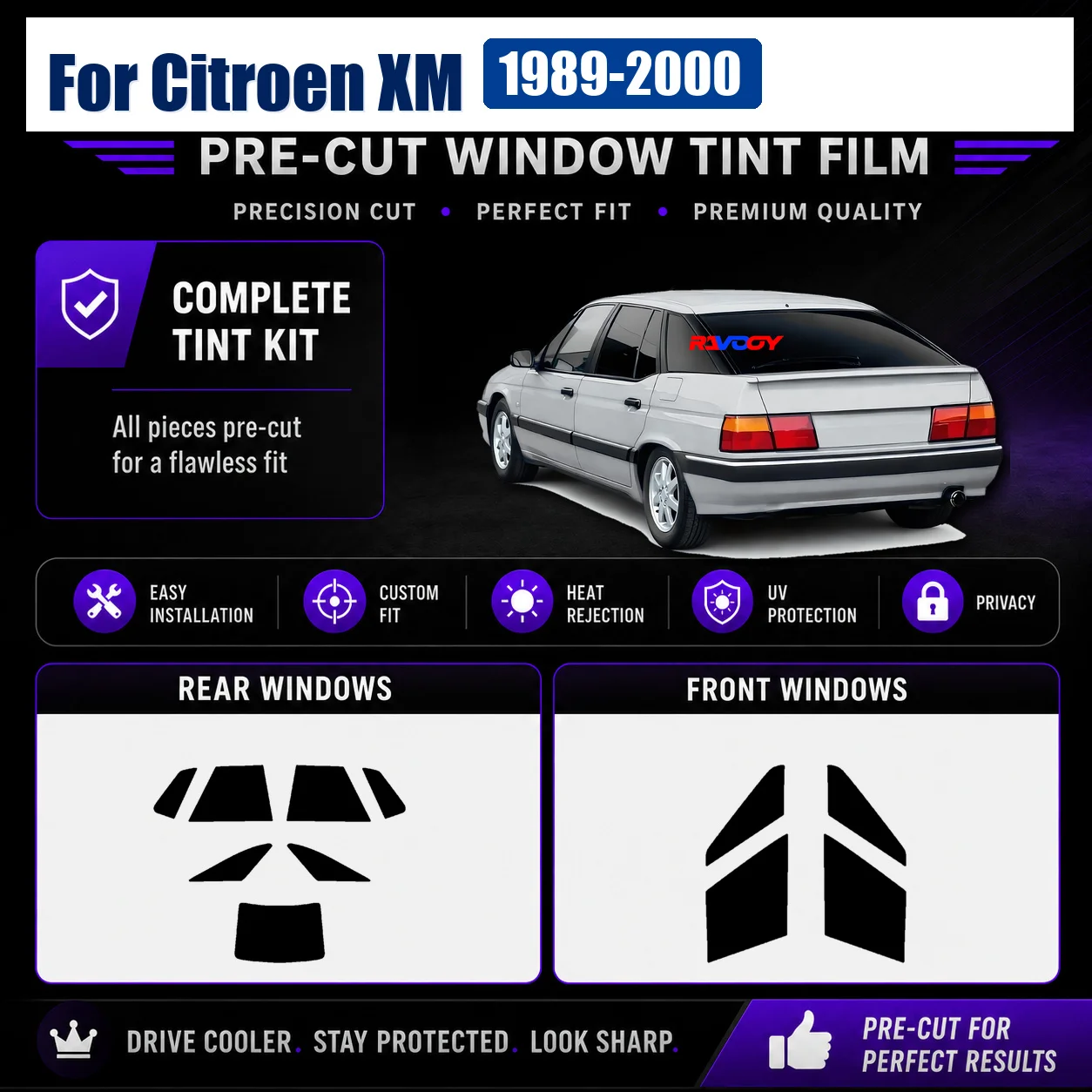 for-citroen-xm-1989-2000-premium-front-rear-window-privacy-tint-film-uv-heat-rejection