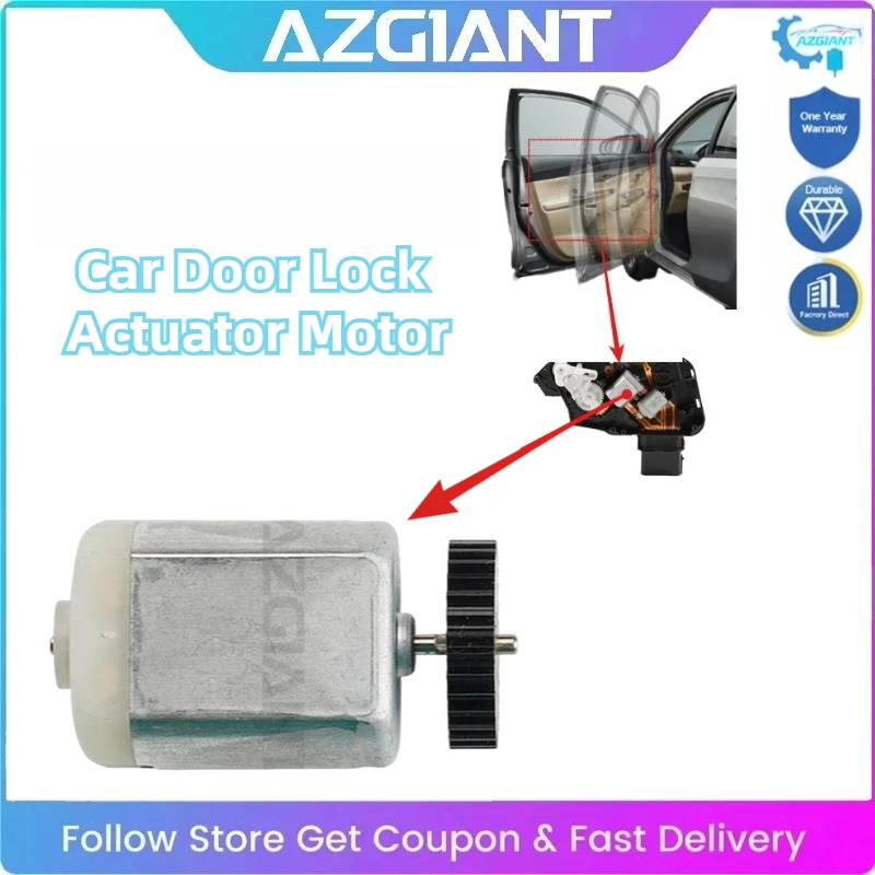 

AZGIANT DC 12V Door Lock Motor Car Central Locking Motor For 1999-2007 Skoda Fabia MK1 MK2 Octavia MK2 Replacement Parts