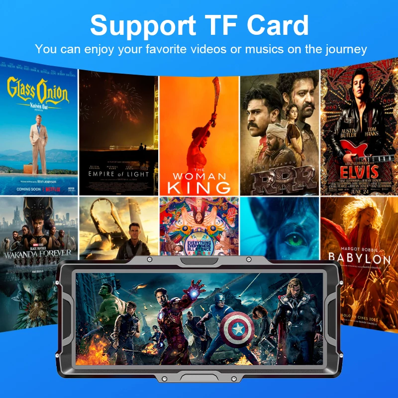 8.1 بوصة Carplay دراجة نارية أندرويد السيارات نظام تحديد المواقع والملاحة شاشة عرض مقاومة للماء ل موتو المزدوج بلوتوث واي فاي لوحة القيادة الرقمية