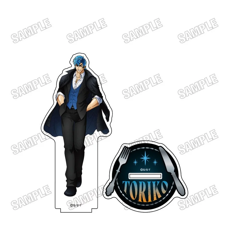 Anime TORIKO 15cm Komatsu Zebra Starjun Sunny Acrylic standing sign board Keychains Tabletop Decorations Souvenir