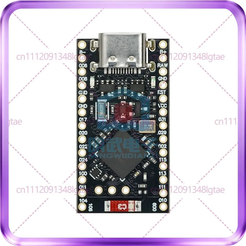 1-3pcs For Nano V2.0 NRF52840 Promicro Board Bluetooth Wireless MCU With Charging Management Function