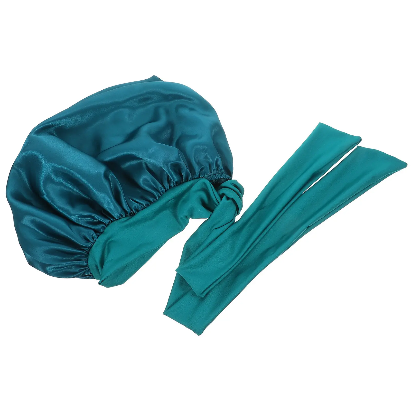 

Women Sleeping Bonnet Cap with Cute Bowknot Design Elastic Sleep Hat for Curly Hair Sleeping Bonnet for Women Sleep Cap