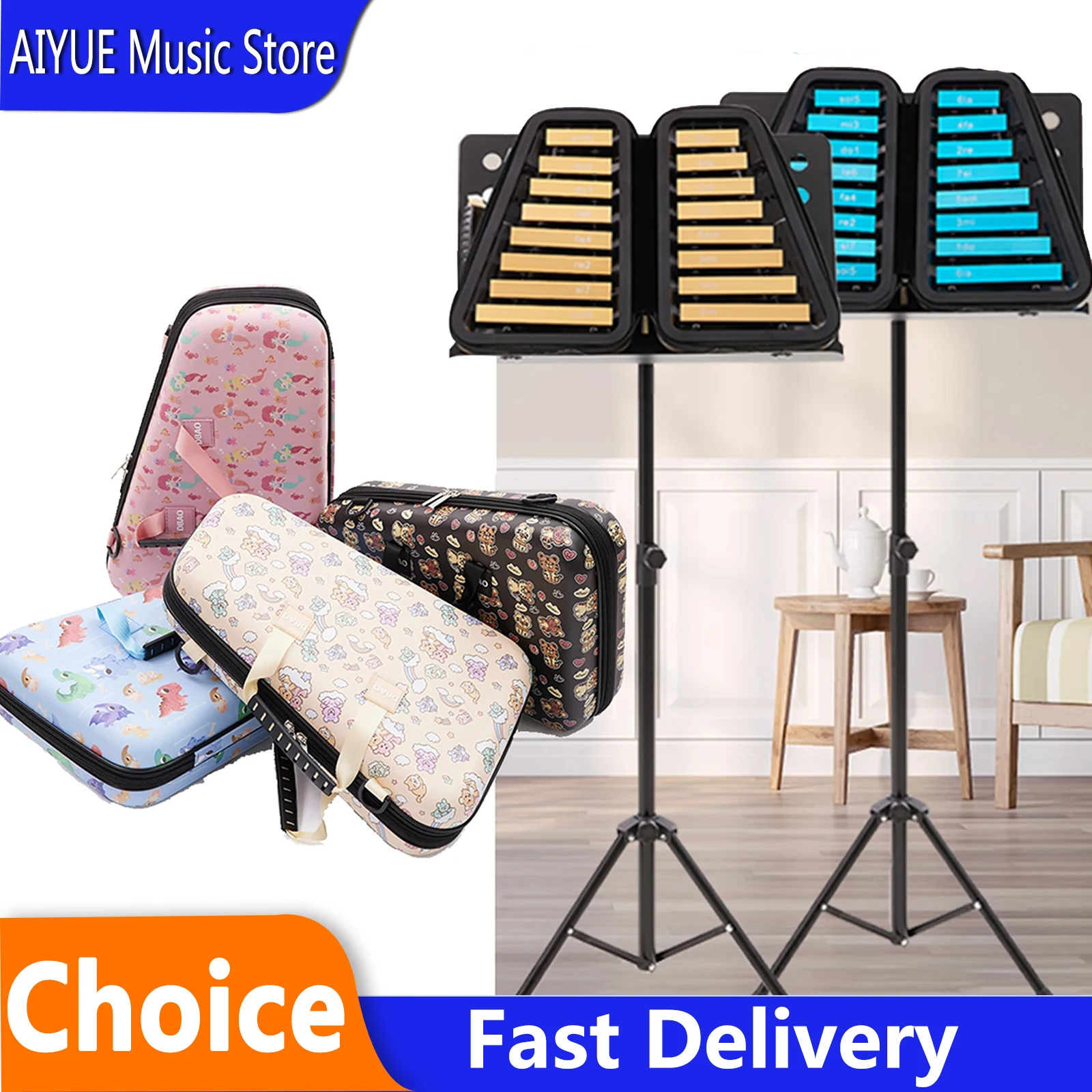 IRIN 16 Note Glockenspiel16 Keys Aluminum Plate Xylophone Metallophone For Children Gift Early Educational Music Instrument
