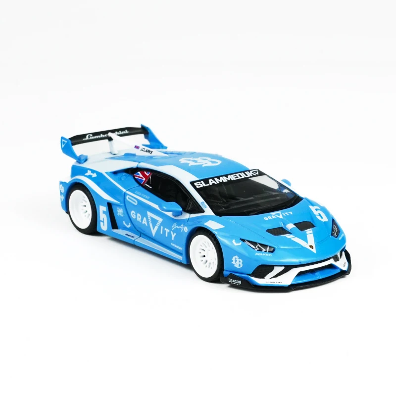 MINIGT 1:64 LB☆WORKS Lamborghini Huracan GT GRAVITY Blue and