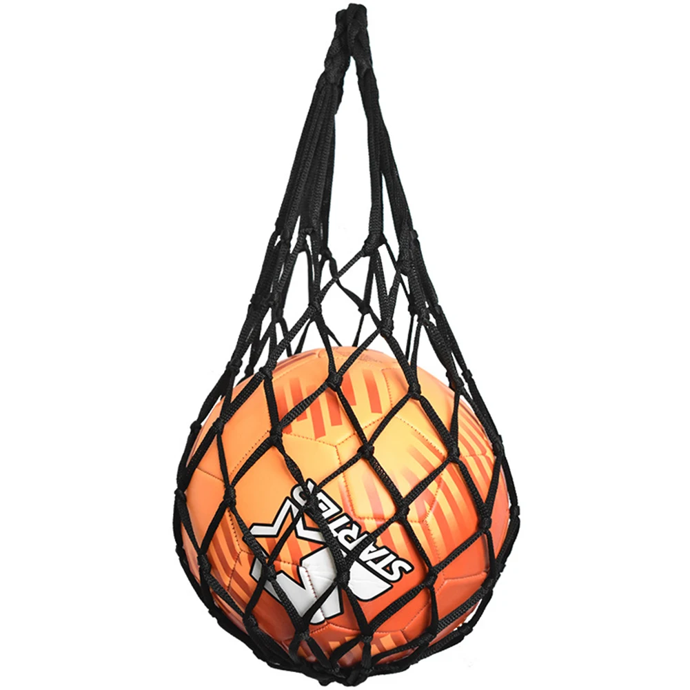 Football Net Bag Basketball Nylon Bold Storage Bag Single Ball Carry Equipment Outdoor Sports Soccer Basketball Volleyball Bag