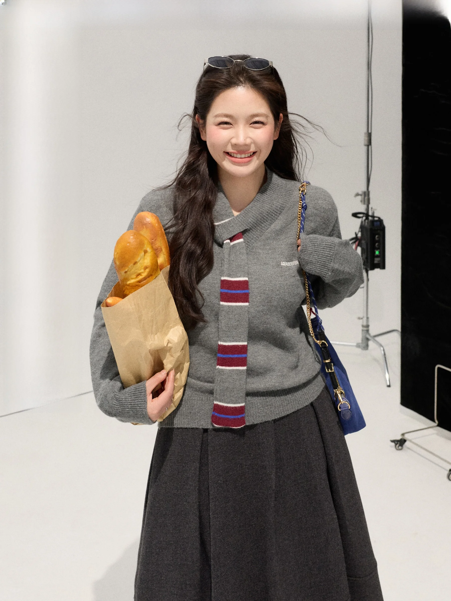 

Комплект из вязаной шерстяной юбки и кофты JULULOOK в холодных оттенках для полных женщин, для повседневной носки, с длинными рукавами, модный, больших размеров, осень-зима