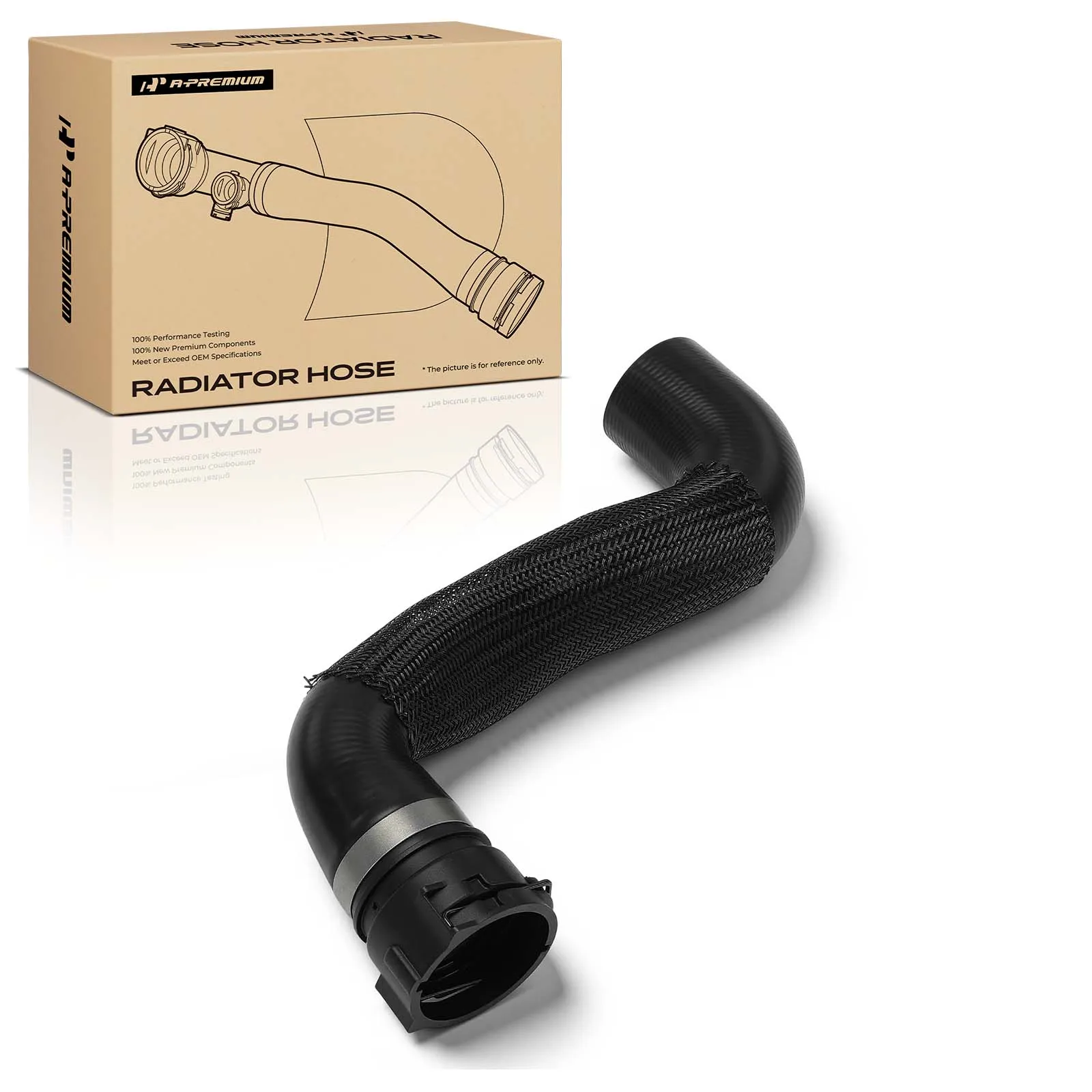 A-Premium Lower Radiator Coolant Hose for BMW 740i 740Li 740Li xDrive ActiveHybrid 7 2013-2015 640i 2012-2018 640i xDrive