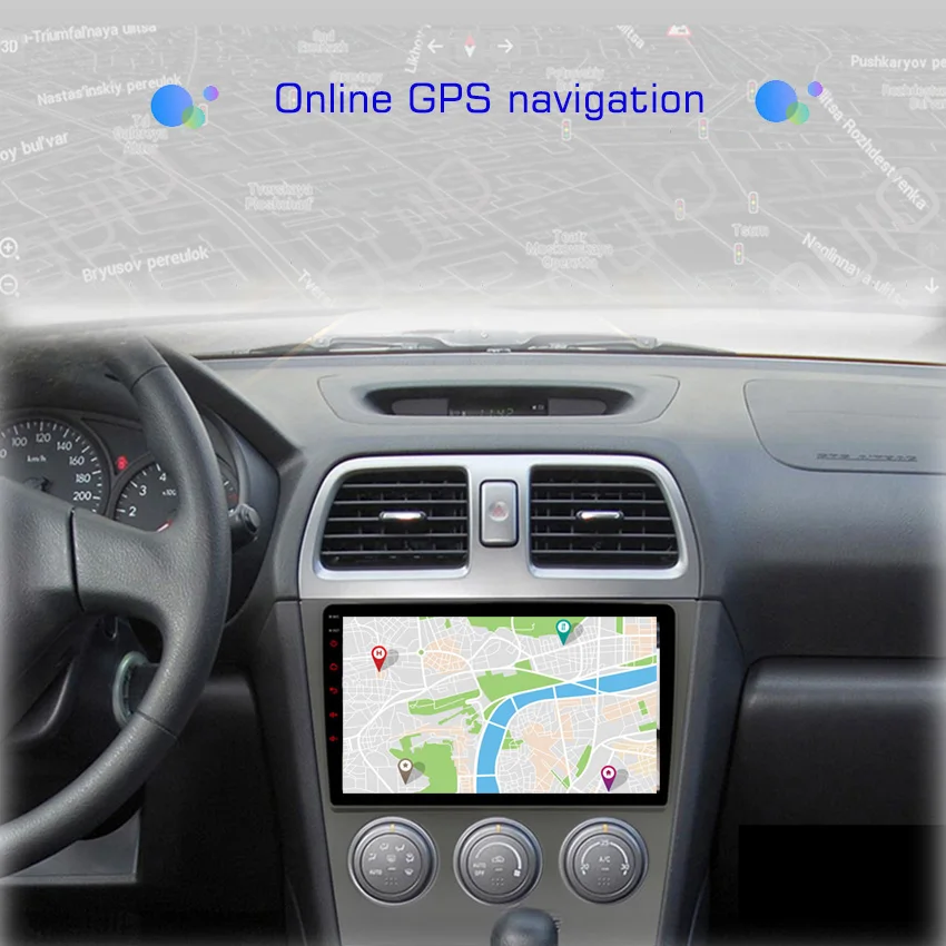 أندرويد 15 Carplay راديو السيارة لسوبارو امبريزا GD GG 2002 2003 2004 2005 2006 2007 مشغل وسائط متعددة GPS الصوت 2Din ستيريو 4G