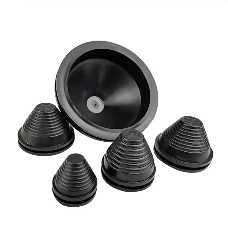 Rubber Tower Type Protection Coil for Power Distribution, Box Wire Cable, O-ring Sealing Cap, Hole Plug, 1Pc