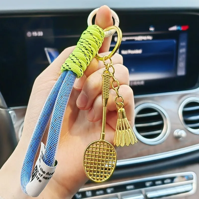 Badminton keychain hammer bag Schoolbag pendant accessories School Company Club Souvenir Prize Gift Gift