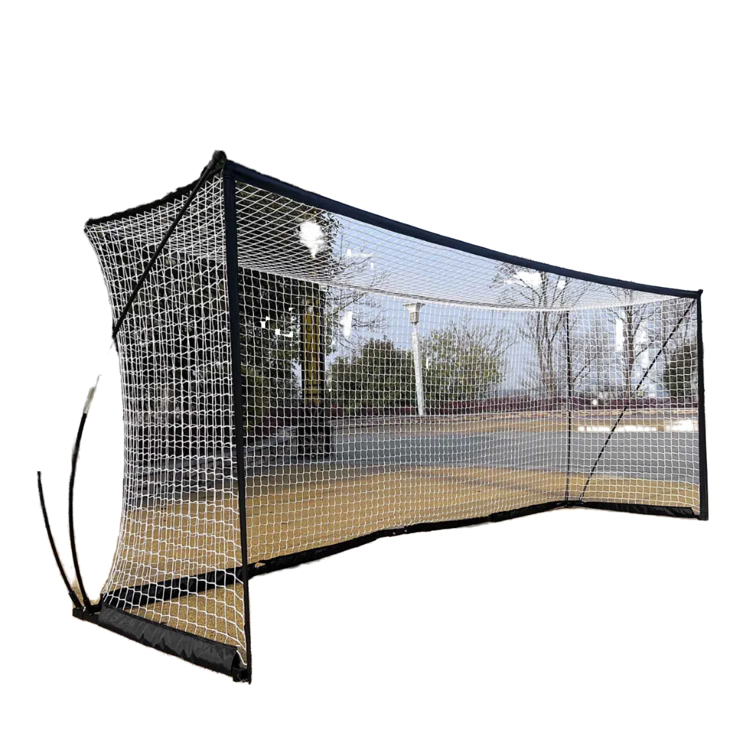 

Customized 12*6FT Portable Soccer Goal for Adults and Children Rugged with Tote Bag Training Equipment