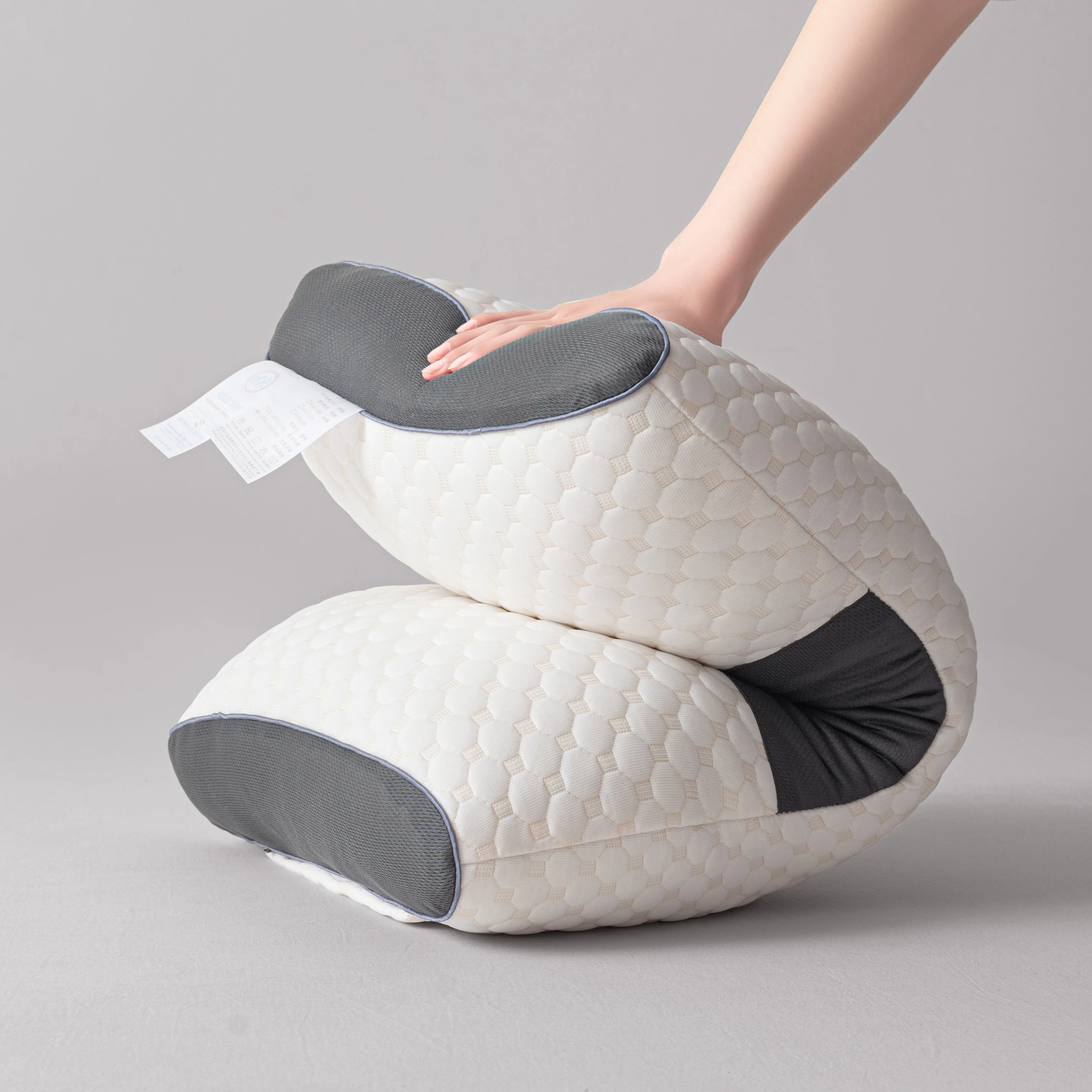 Soft Neck Pillow Adjustable Ergonomic Support