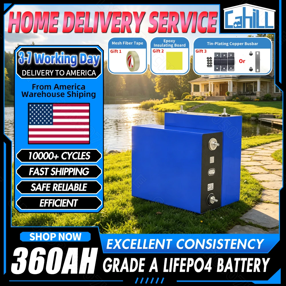 USStock360AhLiFePO4Battery3.2VRechargeableCells10000+DeepCyclesForDIYOffGridSolarSystemHouseholdEnergyStorage-AliExpress44