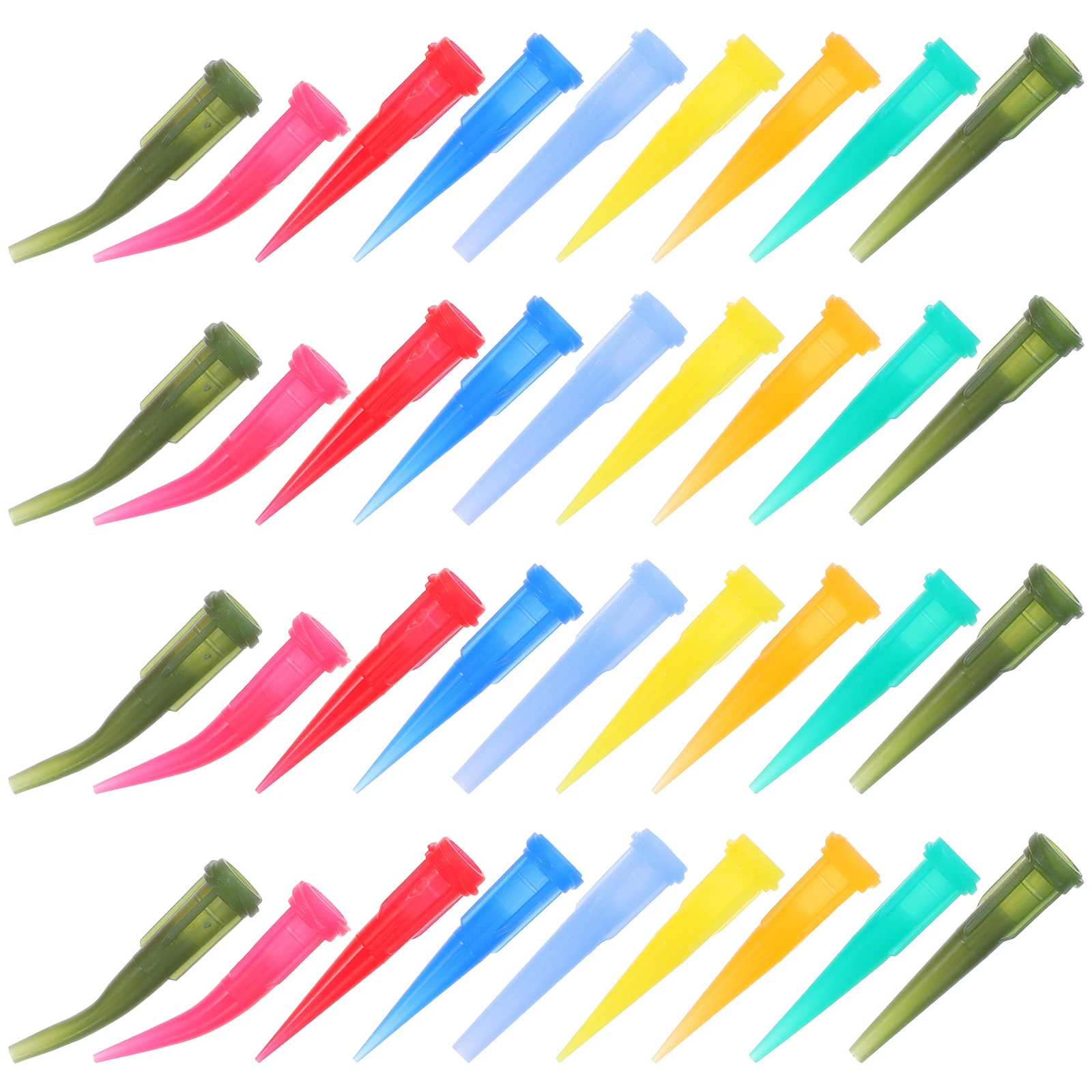 

10Pcs Caulking Nozzle Tips ABS Flexible Caulk Tube Caps for Narrow Space Application Caulk Extension Nozzle Caulking Cap