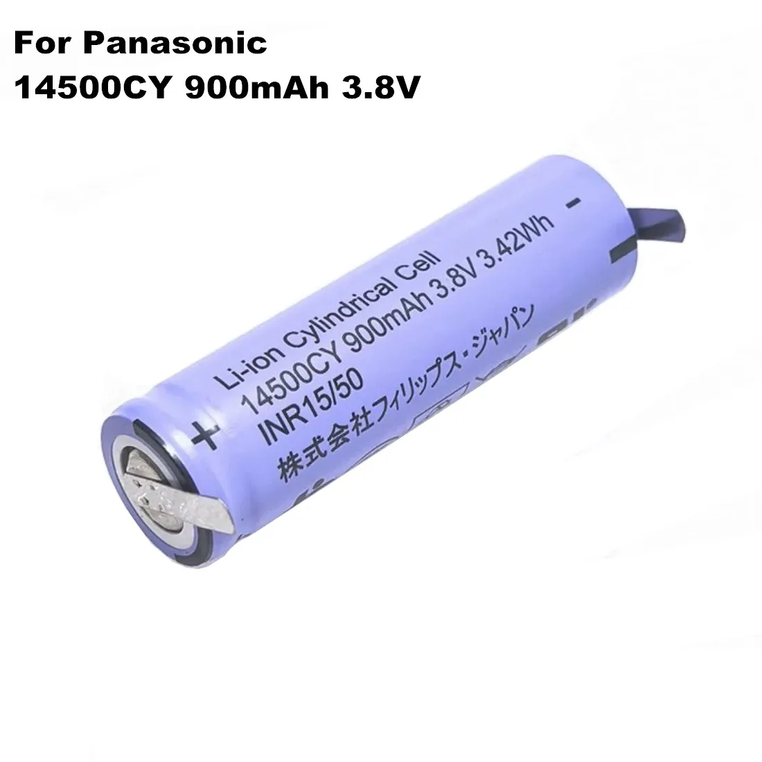 2 قطعة/الوحدة لباناسونيك 14500CY 900mAh 3.8V بطارية ل براون أورال-بي برو 2 نوع 3766 iO4 iO5 iO6 iO7 iO8 iO9 iO10 3758 فرشاة الأسنان #3