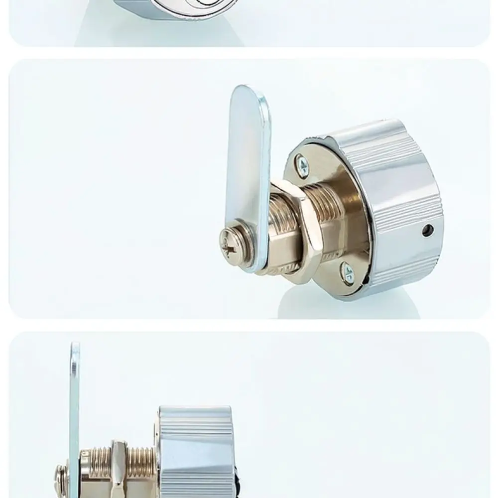 Zinc Alloy Keyless Combination Lock For Office File Drawer Cabinet Locker Security Digital Code Access Hardware