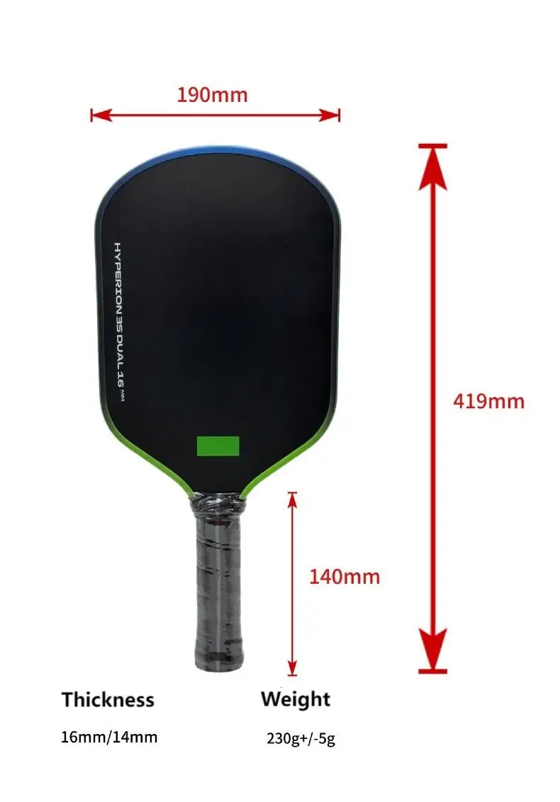 SONGYI Hyperion 3S Championship-Grade Pickleball Racket Elite Performance for Winning Matches USAPA-Approved Pickleball Paddle - Image 6