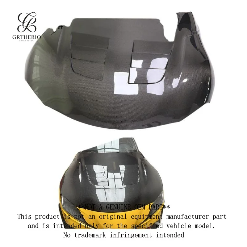 Suitable for Toyota SUPRA A90A91 Bull Demon carbon fiber hood, cover, engine bonnet