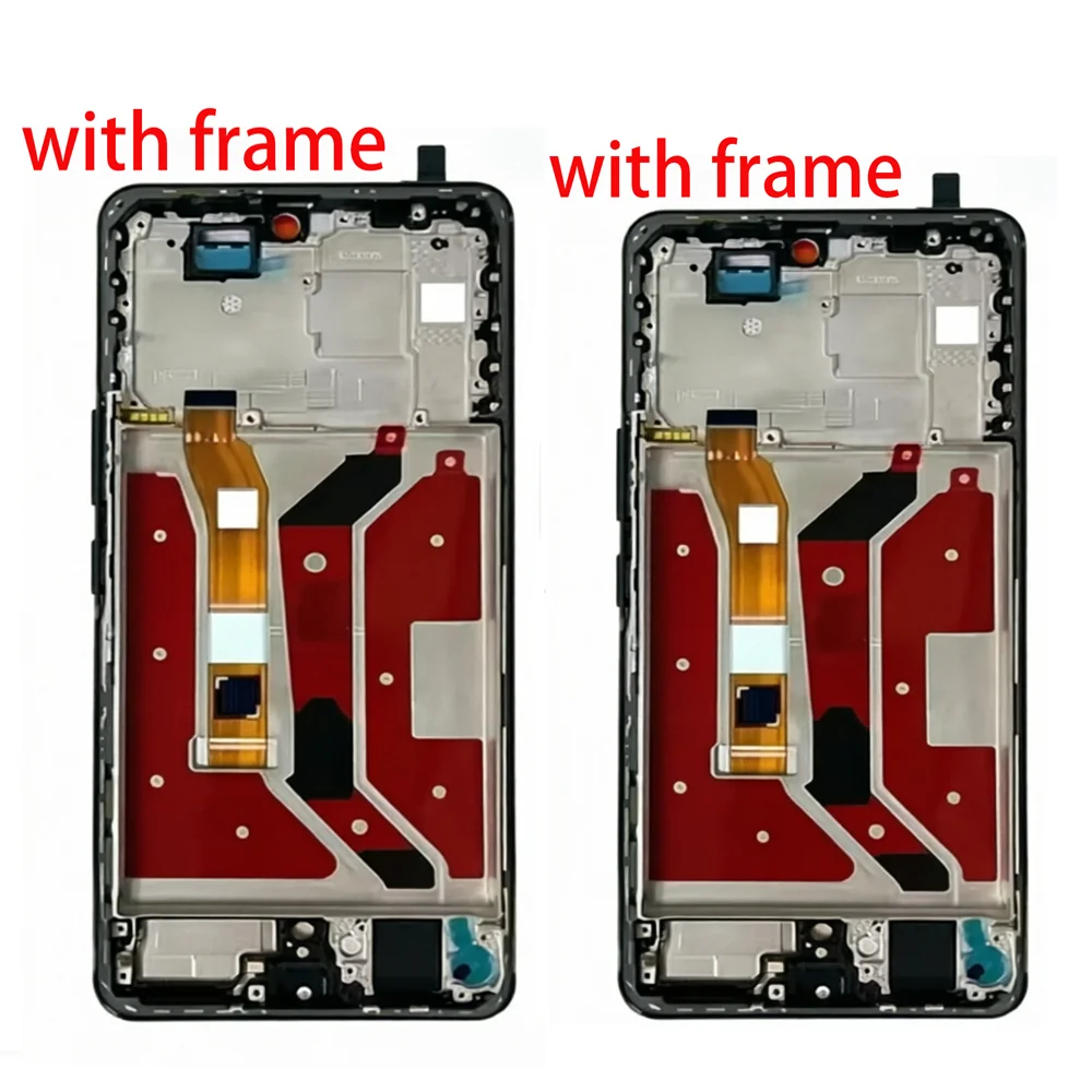 6.78''AMOLED LCD For Honor Magic7 Lite BRP-NX1 Display Screen Touch Digitizer For Huawei Honor X9c X60 Pro LCD With Frame