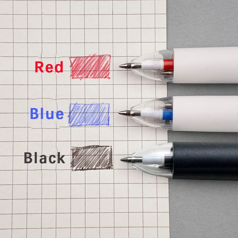 3 in 1 Erasable Gel Pen 0.5mm Black Blue Red Refills Multicolor Pen Washable Handle Office School Japanese Kawaii Stationery