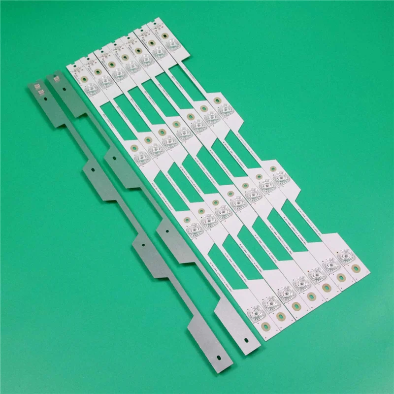 9PCS/Set Brand New TV's LED Lamp Bar TMT_55P1_8X4+1X4_3030C_L_2S1PX2 REV.V6 Backlight Strips TMT_55P1_8X4+1X4_2121C_L/R_V2 Tapes