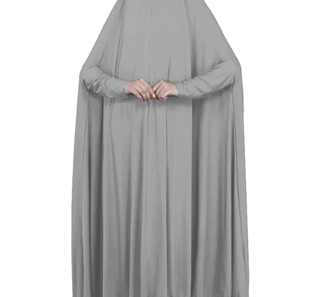 

Women's Abayas Dubai Caftan Marocain Turkey Muslim Hijab Dress Hood Ramadan Islamic Clothing Khimar Prayer Robe Femme Musulmane