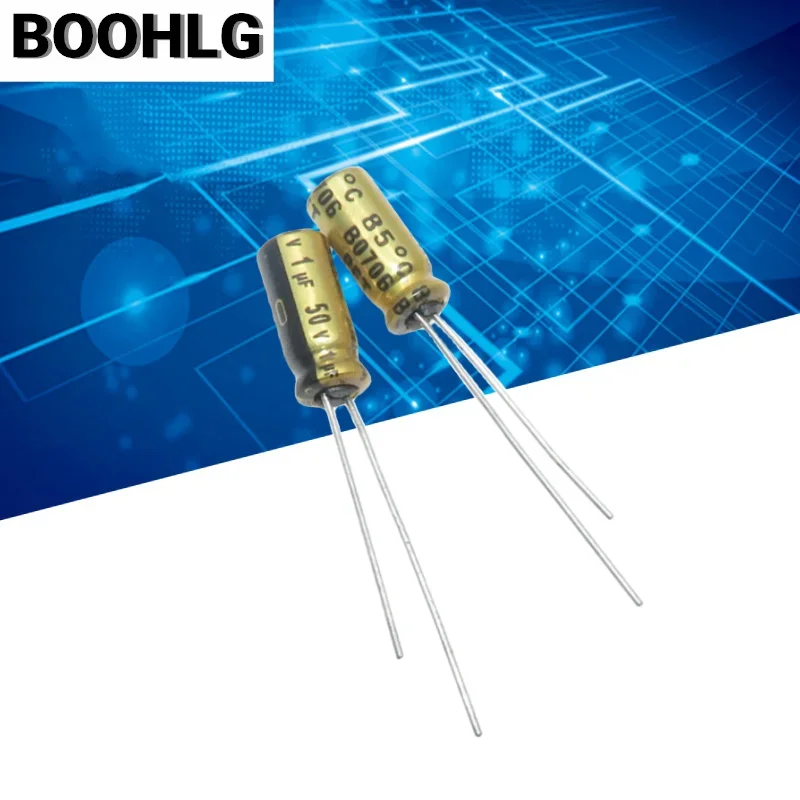20PCS 1UF 50V Original Audio Capacitor 50V 1UF 5X11 FW Gold Shell