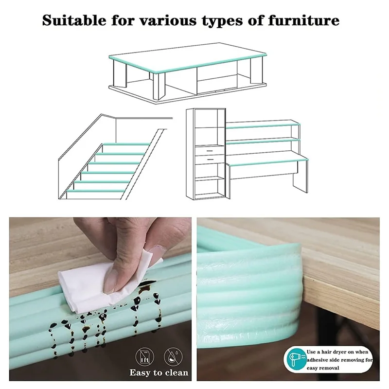 A26F-Self-Adhesive Bunk Bed Ladder Cover Bunk Bed Ladder Pads Soft Ladder Step Padding Loft Bed,Traction Treads