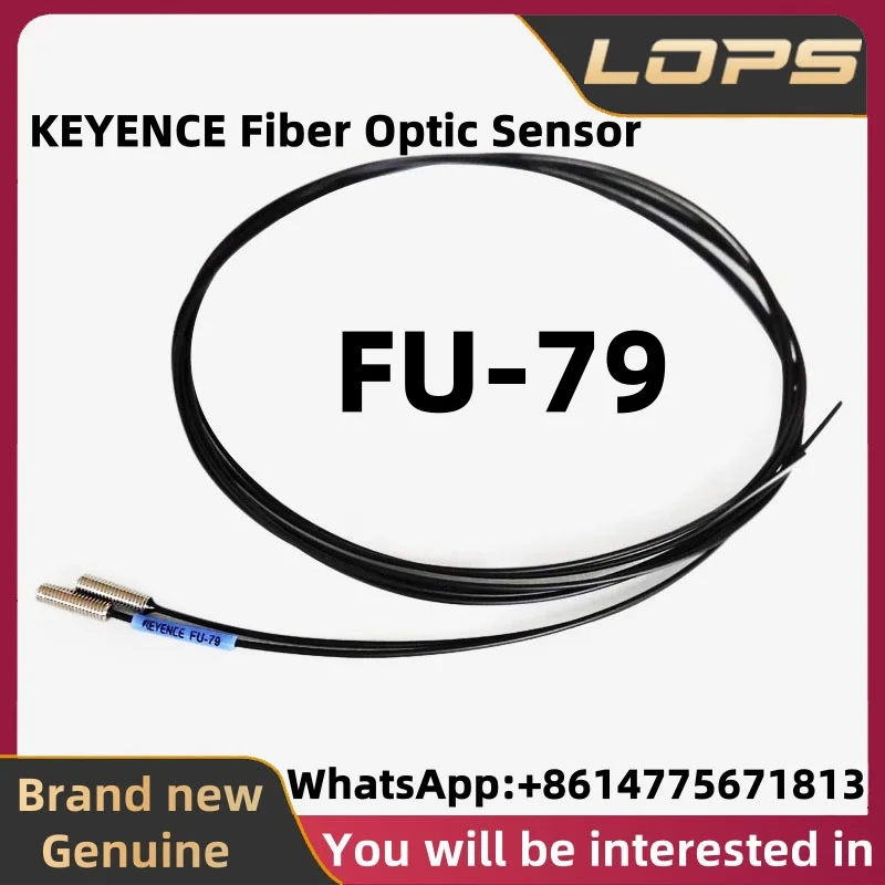 New Original FU-79 KEYENCE Ultra-elastic high-precision M3 fiber optic sensor