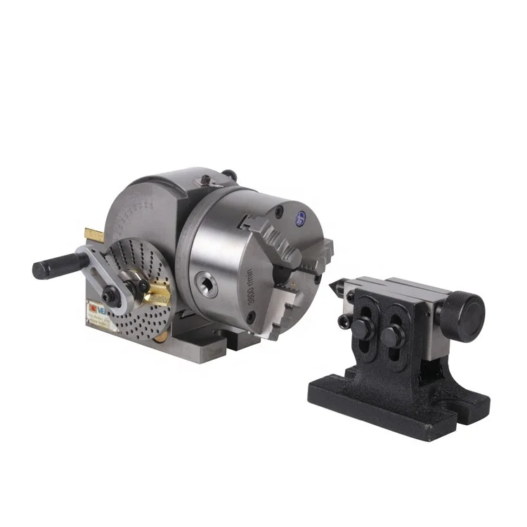 Chuck Milling Machine Divding Head BS Semi-universal Dividing Head BS-0 BS-1 BS-2 With 3-jaw