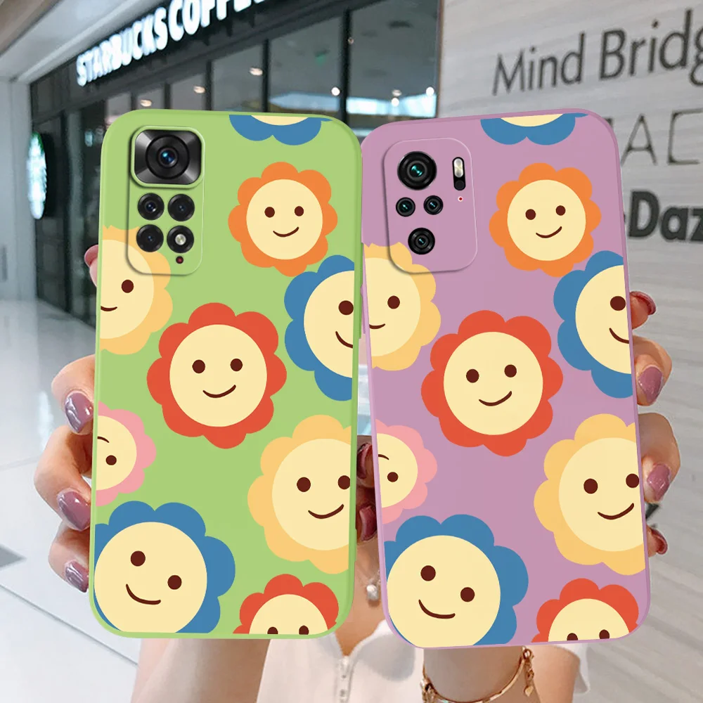 Чехол для xiaomi redmi 9 PRIME 9C NFC 9A 9at 9i Poco M2 M3 Pro X2 K30 K20, чехол для телефона, мягкий силиконовый чехол с улыбающимся лицом
