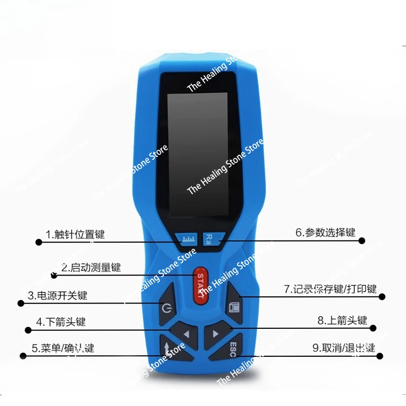 Surface roughness meter High precision roughness measuring instrument Handheld finish detection
