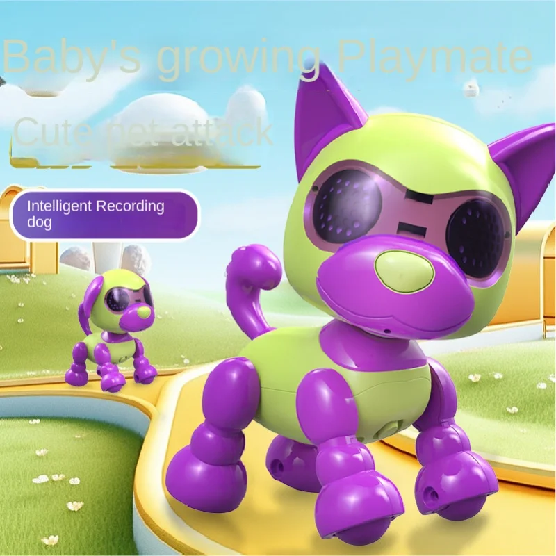 Radish Dog Intelligent Machine Children Pet  Induction Touch Electric the Toy Electronic New