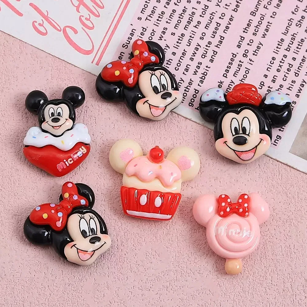 10 قطعة جديد Kawaii الكرتون لطيف كيك تحلية سلسلة الراتنج سجل القصاصات Diy بها بنفسك مجوهرات اكسسوارات الحرف A142