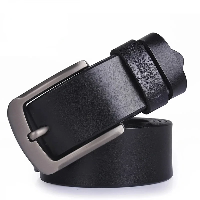 

Men's Genuine Leather Belt Luxury Designer Belts Men High Quality Male Metal Buckle Belt For Jeans Cowskin Fashion Cummerbunds