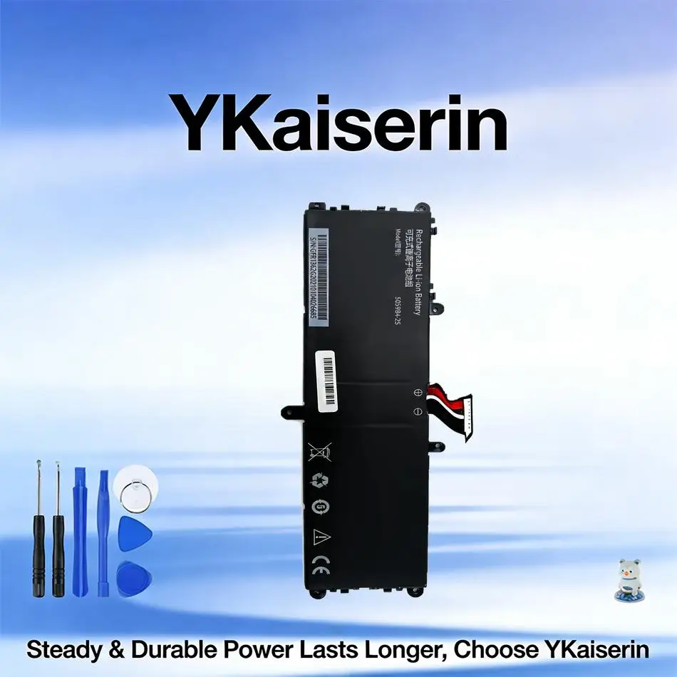 

Высокоэффективный аккумулятор 5000 мАч для ноутбука Chuwi Freebook CWI557 13,5 дюймов, 5059B4-2S1P, 10-контактный, 8-проводной, для планшета