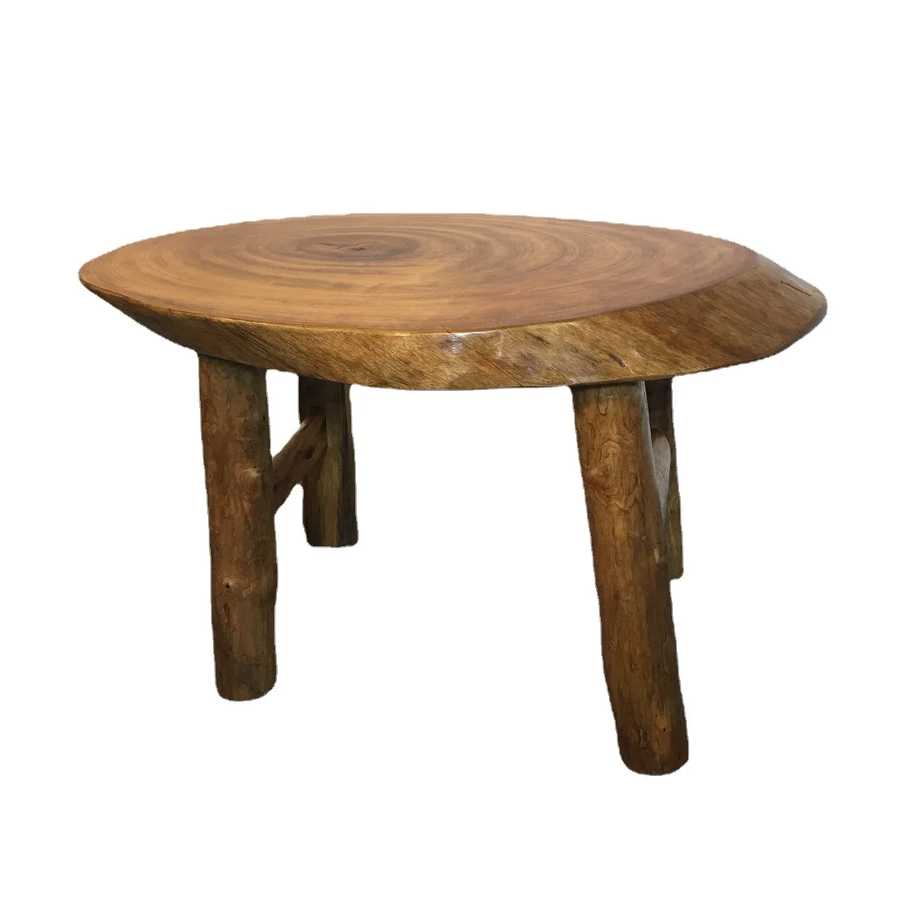 

Solid wood coffee table, camphor wood single board, special-shaped tea table