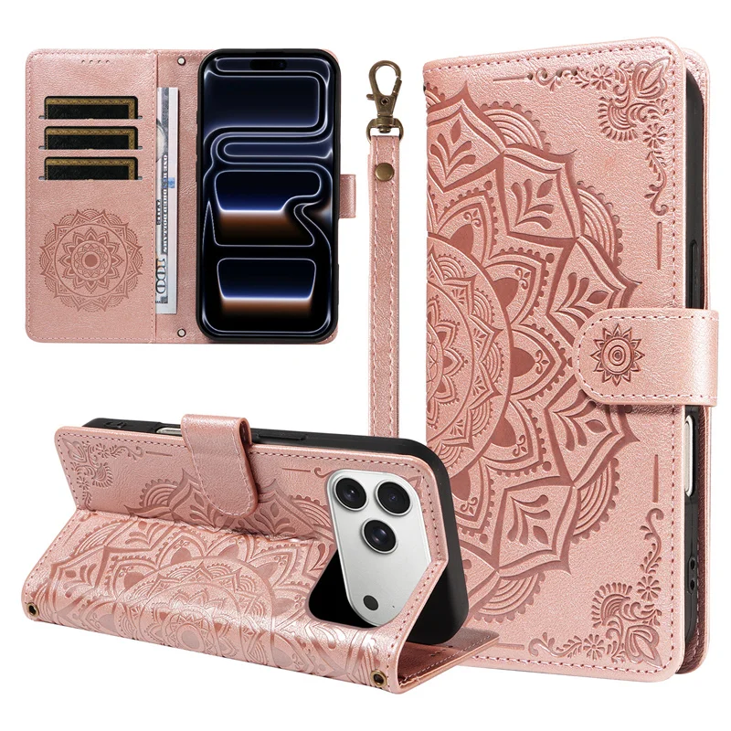 Datura Strap Case for Samsung Galaxy A52S 5G A72 A32 A22 A42 A12 A02S A51 A71 A50S A30S A20S A10S A21S Case Leather Wallet Cover