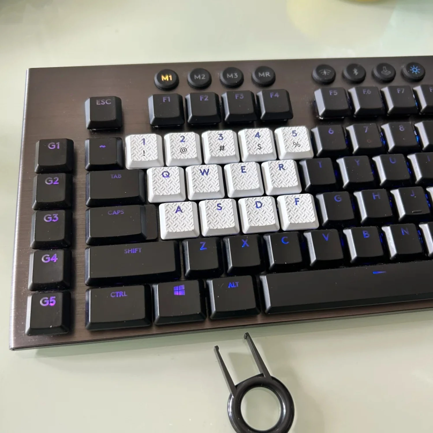 For Logitech G915\G913\G815\G813\TKL87 Mechanical Keyboard Non-Slip Textured Replacement 8Keys, 13Keys Keycaps