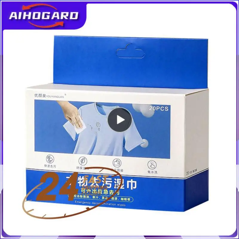 New Clothing Decontamination Paper Disposable Portable Clothes Decontamination cloth Cleaning Wipes