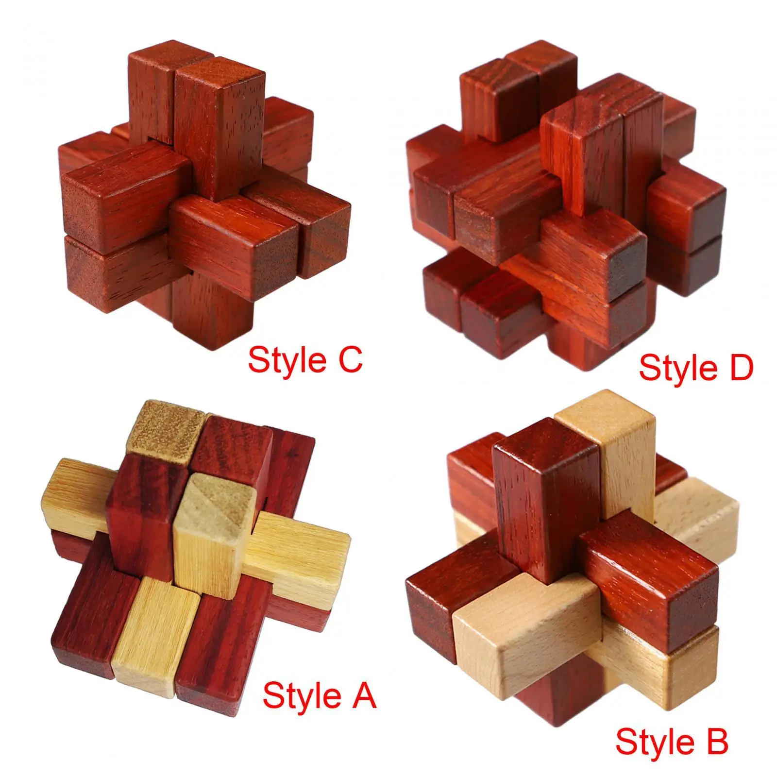 Brain Teaser-Puzzle, herausfordernde Puzzles, 3D-Entriegelungsspiel als Weihnachtsgeschenk