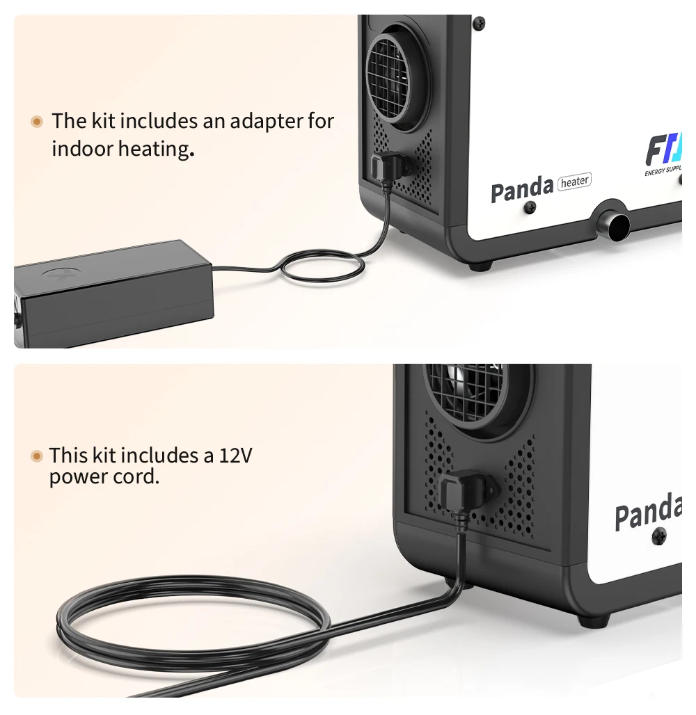 FDIK 230V 8KW Dieselheizung; inklusive Netzteil und Fernbedienung; geeignet für Garagen und Lagerhallen; 12V 24V Standheizung. – Detail 5