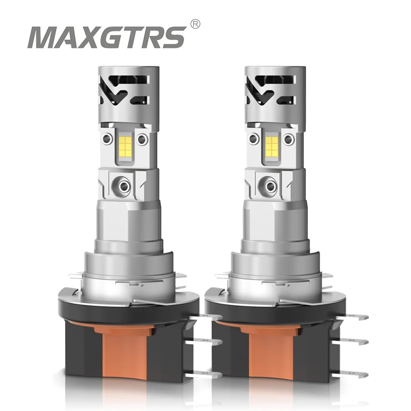 

MAXGTRS H15 LED Bulbs Canbus No Error 72W 18000LM Car Lights For Audi Mercedes Benz BMW Volkswagen Golf Daytime Running Lights